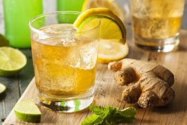 Delicious non alcoholic ginger beer