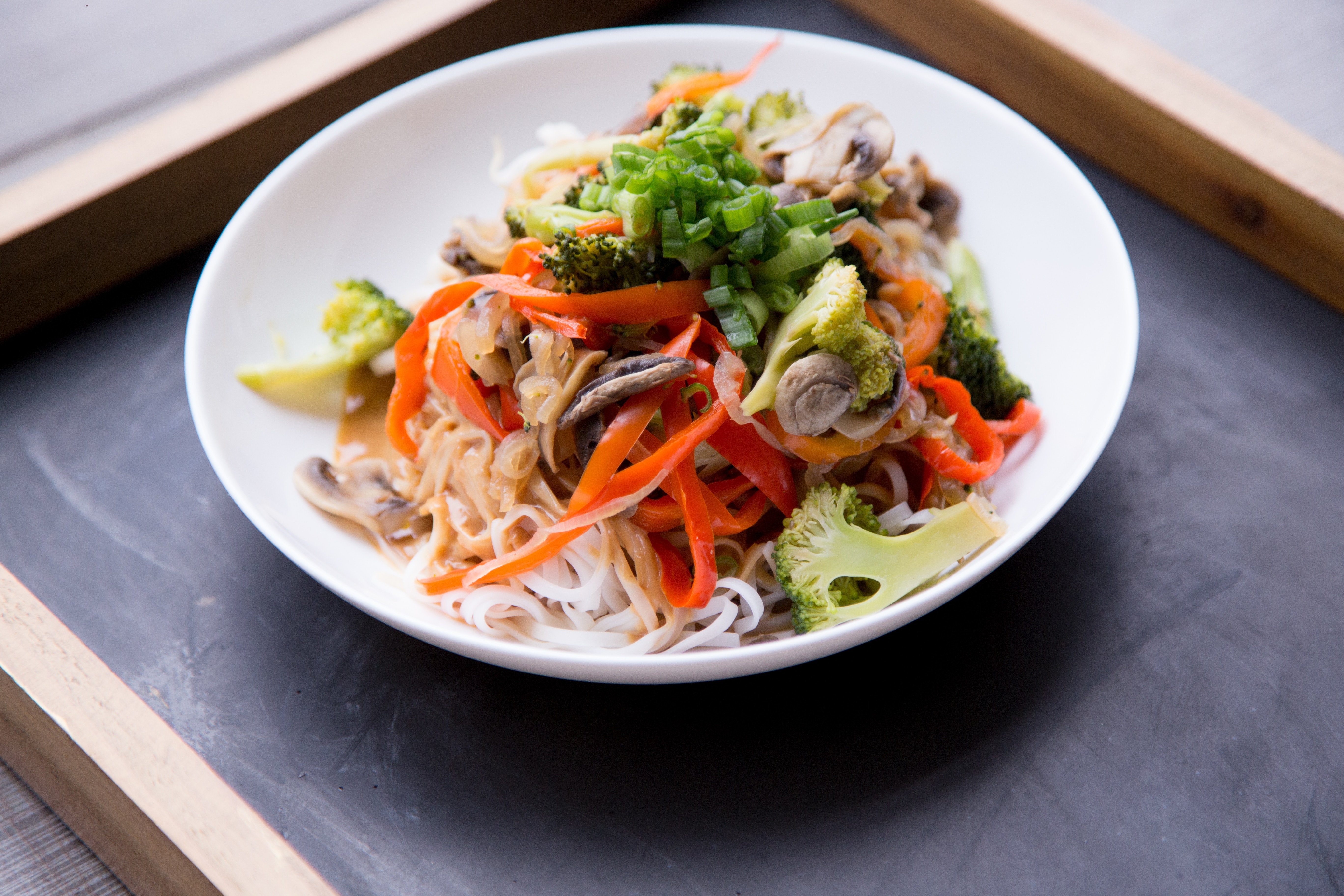Garlicky Broccoli and Spaghetti Squash