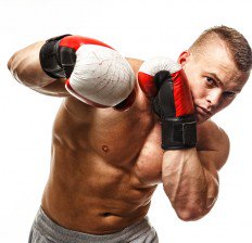handsome muscular male