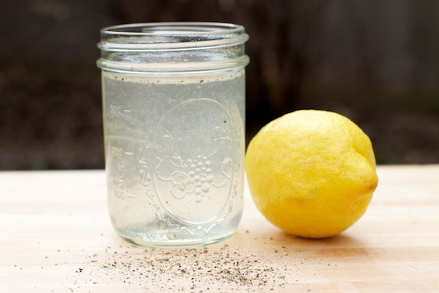 Lemon and Black Pepper Drink