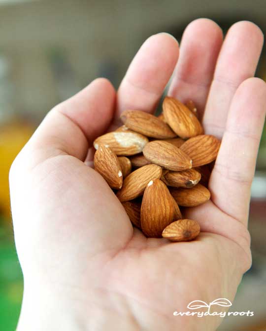 eat almonds