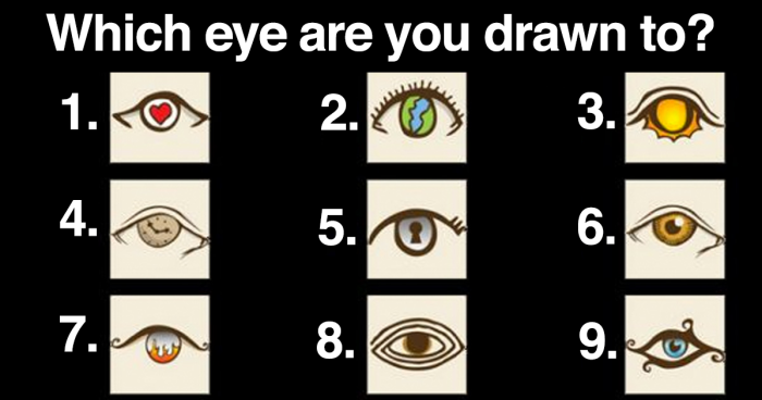 This Personality Test Is Scarily Accurate - Choose An Eye And See What It Reveals About You