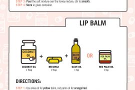 10 Easy To Make Coconut Oil Beauty Products That Rocks [Infographic]